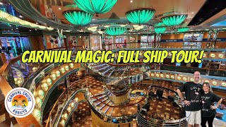 Carnival Magic  Full Ship Tour [upl. by Nosrettap72]