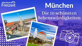 Top 10 Sehenswürdigkeiten München  Sehenswertes Attraktionen amp Ausflugsziele in München [upl. by Anifares]