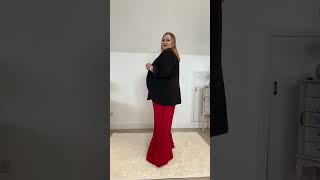 Wide leg trousers  Plus size outfit inspiration [upl. by Niwrud]