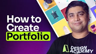 How to Make a Portfolio Website for Graphic Designers [upl. by Eirojram386]