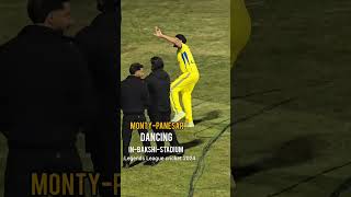 Monty Panesar English cricketer Dancing amp enjoying the cricket with Fans at Bakshi Stadium Srinagar [upl. by Accisej]