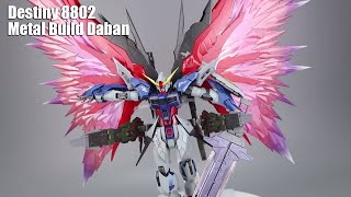 Gundam Destiny 8802 Metal Build Daban [upl. by Enajharas]