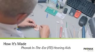 How its made Phonak In The Ear hearing aid [upl. by Winnifred]