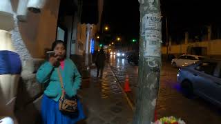 Cusco de noche subiendo Ccasacaparo hacia el mercado central 2024 [upl. by Shirlee820]