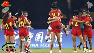 China Women Rugby 7  Asia Rugby Sevens Series 2023 Thailand [upl. by Tolkan441]