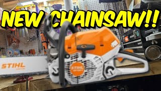 The NEW STIHL MS 4001 CM CHAINSAW [upl. by Balfore]