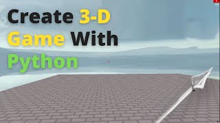 How to Create 3d First person game using Python [upl. by Sterrett]