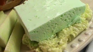 Forgotten Dessert Of The 1950s  Lime Jello Dessert [upl. by Areval]