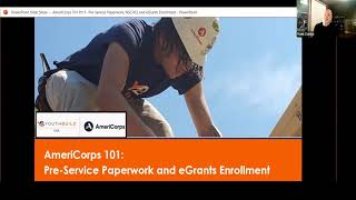 AmeriCorps 101 Part 1 Paperwork NSCHCs amp eGrants Enrollment [upl. by Orlantha]