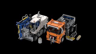 lego technic 42128 BModel moc [upl. by Atekal394]