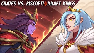 TEAM BISCOTTI Blue vs TEAM CRATES red COACH DRAFT ft Glueshark commentary [upl. by Matronna712]