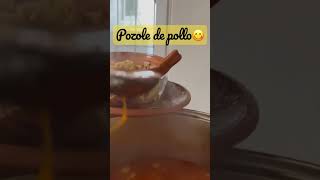 Pozole de pollo 😋cooking food [upl. by Zennas]