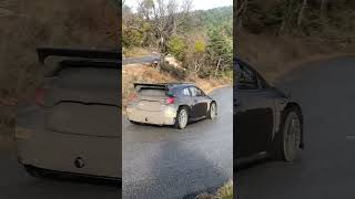 Test Rallye Monte Carlo 2024  Toyota Yaris Rally2  Solans [upl. by Tjader]