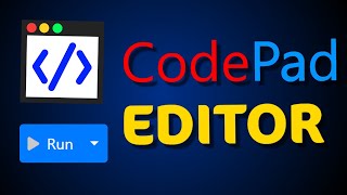 How to Use the CodePad Editor  Programming Tutorial [upl. by Cummings807]