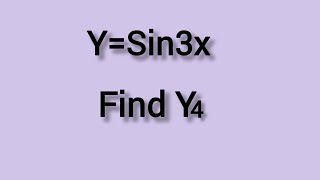 differentiate wrtxProfAsif Mehmoodfind fourth derivative of y [upl. by Soirtemed639]