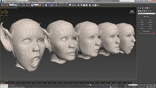 Face Rig 1  Jaw Morph Targets [upl. by Aranat]