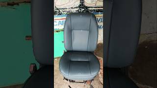 Tata Safari seat cover bucket fitting shorts shortsviral video [upl. by Seuqirdor807]