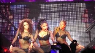 Nicki Minaj  Feeling Myself Live The Pinkprint Tour Glasgow [upl. by Adamik83]