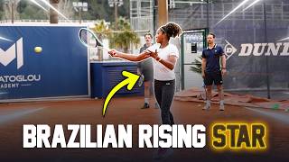 Coaching a Rising Star Brazilian Junior Victoria Barros [upl. by Nitas]