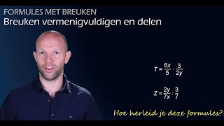 Formules met breuken  Hoe vermenigvuldig en deel je breuken Havo A [upl. by Harms]