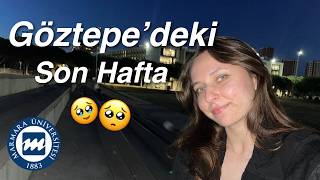 GÖZTEPEDEKİ SON HAFTA  Marmara Üniversitesi  VLOG [upl. by Booma]