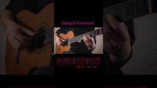 Turnaround Harmony from Djangos Nuages fingerstyleguitar djangoreinhardt [upl. by Hermione]