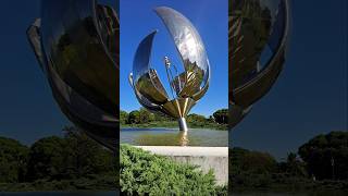 FLOR METÁLICA EM BUENOS AIRES  FLORALIS GENERICA buenosaires shorts [upl. by Lizzie132]