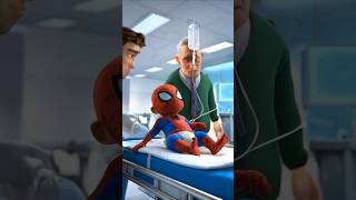 🎥😭😍💥 Little Spiderman and Old Man animation marvel avengers spiderman story [upl. by Ahsyla]