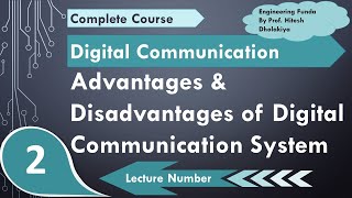 Advantages and Disadvantages of digital communication system with detailed explanation [upl. by Deys39]