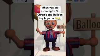 Balloon boy is in Chromakopia 😭 fnaf chromakopia tylerthecreator [upl. by Drabeck641]