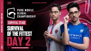 EN 2023 PMGC League  Survival Stage Day 2  PUBG MOBILE Global Championship [upl. by Adnerak]