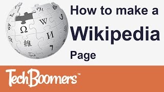 How to Make a Wikipedia Page [upl. by Bealle110]