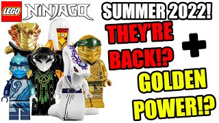 Ninjago Summer 2022 Set Leaks Names amp Descriptions [upl. by Dranoc460]