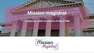 Réussir les concours de lENM avec la prépa Missionmagistrat [upl. by Fryd]