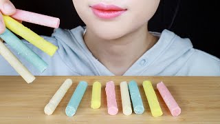 ASMR Edible Chalk  Satisfying Crunch  Eating Sounds Mukbang [upl. by Emina]