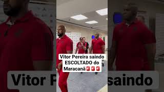 Vitor Pereira saindo ESCOLTADO do Maracanã🚨🚨🚨🚨 shorts [upl. by Katrina]