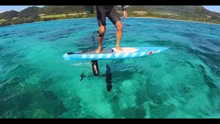 Downwind foiling in Ishigaki island [upl. by Asaeret557]