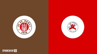 LIVE 1700 Uhr FC St Pauli vs TSV Hürup  Regionalliga Nord  Männer  20242025 [upl. by Nyltiac]