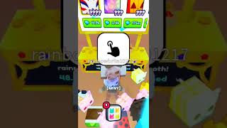 Use 780M gems in Pet Sim 99 to buy a HUGE POP CAT ps99 [upl. by Aisatsan]