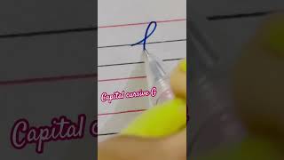 How to write capital cursive G how to write cursive G how to write cursive in capitalhow to drawG [upl. by Derr]