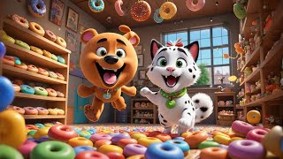 The Donut Cartoons l English Cartoons l Hindi cartoon l cartoon for kids l videos for kids l kids [upl. by Cliffes]