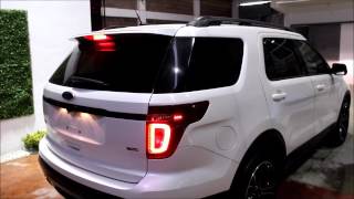 DISAUTO FORD EXPLORER SPORT V6 BI TURBO GPS DVD DOBLE QCP SYNC REALMENTE HERMOSA 2015 [upl. by Maharva]