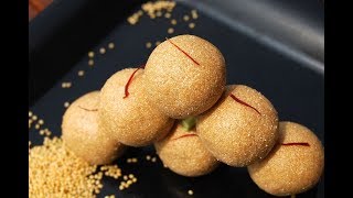 Thinai then laddu  Foxtail millet honey ballsDiwali sweet தினை தேன் லட்டு தமிழில் [upl. by Leksehc]