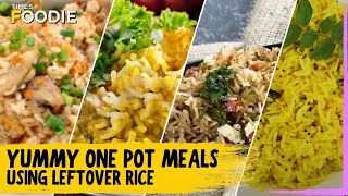 4 Instant One Pot meal 5 Mints Recipe with Leftover Rice for Breakfast Lunch and Dinner and Party [upl. by Etteyniv]