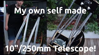 Build your own My self made 250mm Telescope [upl. by Akira]