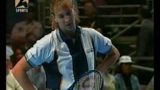 Steffi Graf vs Martina Hingis Chase Championship 1996  11 of 15 [upl. by Peery612]