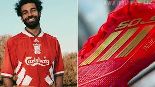 Adidas F50 Mo Salah Signature Boots Leaked [upl. by Atiuqehc]