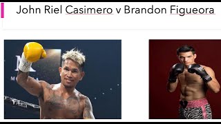 John Riel Casimero v Brandon Figueora [upl. by Nomzaj550]