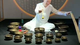 Harmonious Bowl Meditation for WellBeingsingingbowlmeditationmusicsoundbathssleep [upl. by Holihs205]