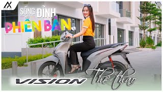 Honda Vision 2023 phiên bản Thể Thao Xám Đẹp tuyệt đẹp giá rẻ chỉ 38 triệu  Alo Xe [upl. by Adnohs]